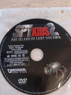 Spy Kids 2 The Island of Lost Dreams DVD *NO CASE*